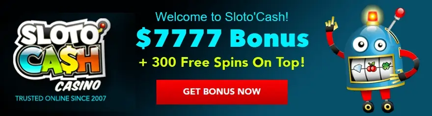 sloto cash banner